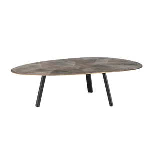 Salontafel Tulum brushed gold 825195 Richmond Interiors