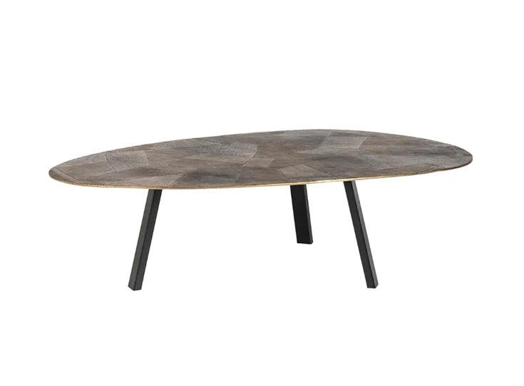 Salontafel Tulum brushed gold 825195 Richmond Interiors