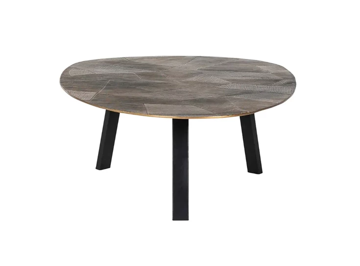 Front Salontafel Tulum brushed gold 825195 Richmond Interiors