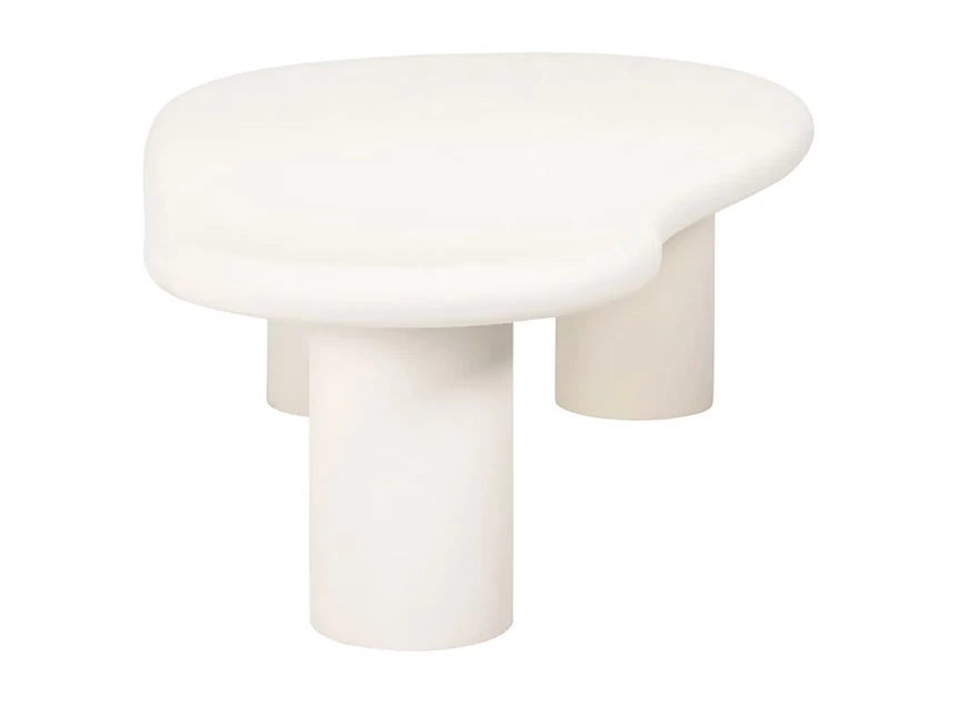 Zijkant Organische Salontafel Bloomstone mortex 7654 Richmond Interiors