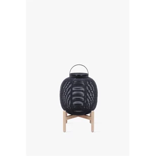 GI102 tika teak base lantern vincent sheppard LED onbehandelde teak 2700 kelvin 500 lumen outdoor small