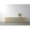 Sfeerfoto Lage dressoir Capri Riva 1050 matte lak olijf eik hout Coesel
