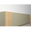 Zijkant Lage dressoir Capri Riva 1050 matte lak olijf eik hout Coesel