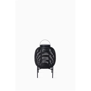 GI402 tika solarlight oplaadbaar verlichting small outdoor vincent sheppard lantern steel base 59cm black frame s010 led