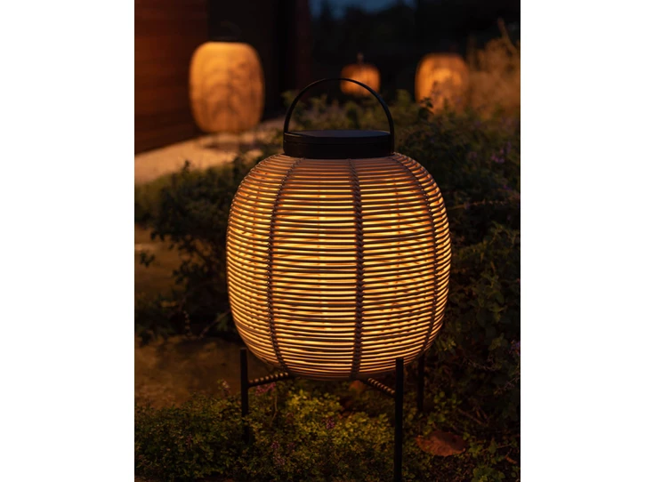 GI402 lantern base 59cm black frame led tika solarlight oplaadbaar small verlichting outdoor vincent sheppard steel