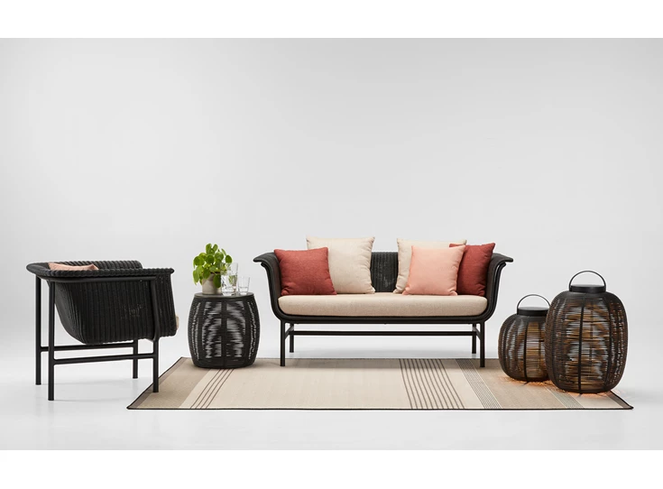 GI003 sheppard verlichting outdoor oplaadbaar vlechtwerk 8 uren lantern zonne-energie tika vincent