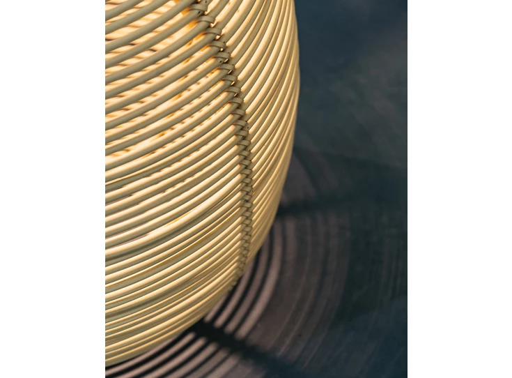 GI003 tika vincent outdoor oplaadbaar vlechtwerk sheppard verlichting 8 uren lantern zonne-energie