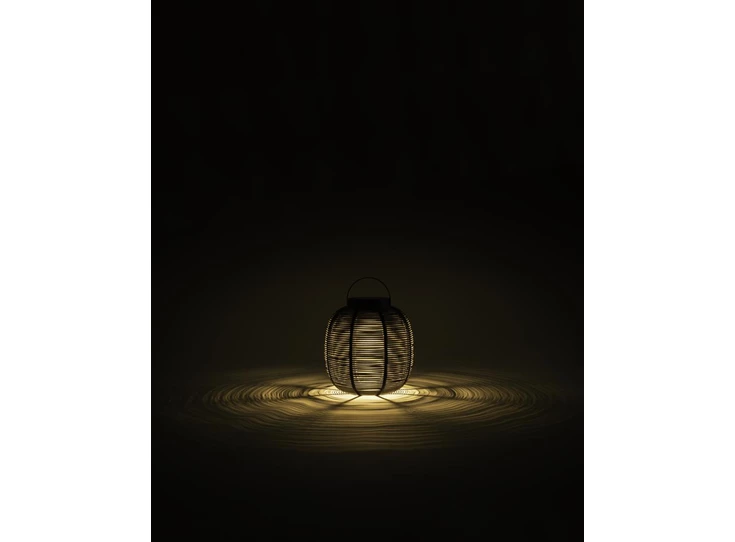 GI002 oplaadbaar outdoor zonne-energie vincent sheppard tika 8 uren 41cm lantern verlichting vlechtwerk