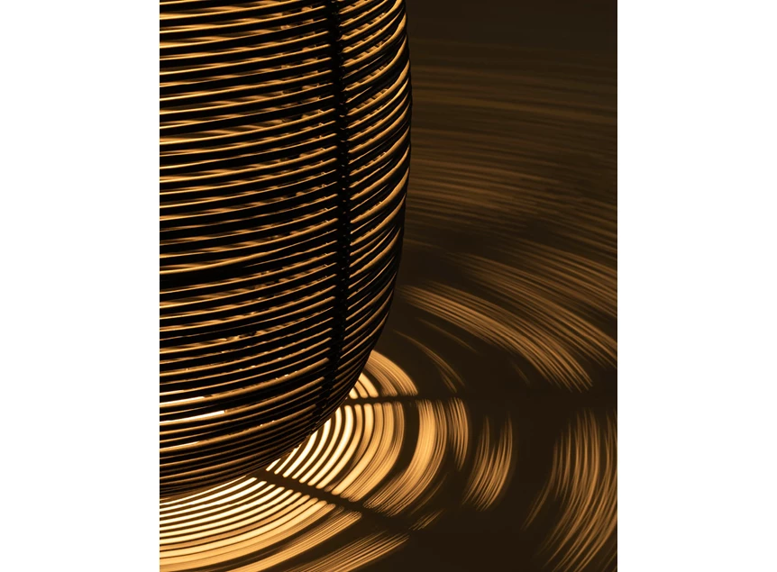 GI002 41cm lantern verlichting vlechtwerk oplaadbaar outdoor zonne-energie vincent sheppard tika 8 uren