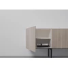 Open Tv-kast Capri Riva 640 matte lak wit eik hout Coesel