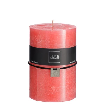 63304 J-Line Jolipa Cilinderkaars Watermeloen XL 120H