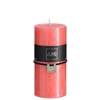 63302 J-Line Jolipa Cilinderkaars Watermeloen L 72H 7x15cm