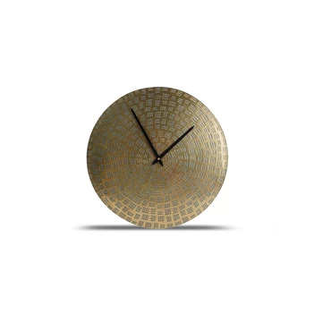 Dot Zone wandklok- Ø38cm- goud
