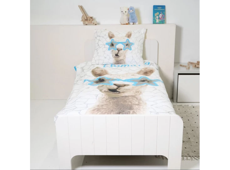 No drama llama- wit- 140*220- sfeerbeeld