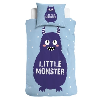 Little Monster- blauw- 140*220