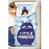Little Monster- blauw- 140*220- sfeer met kind