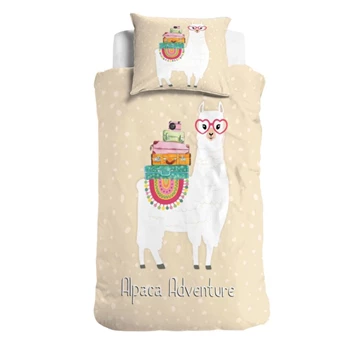 Alpaca adventure- zand- 140*220