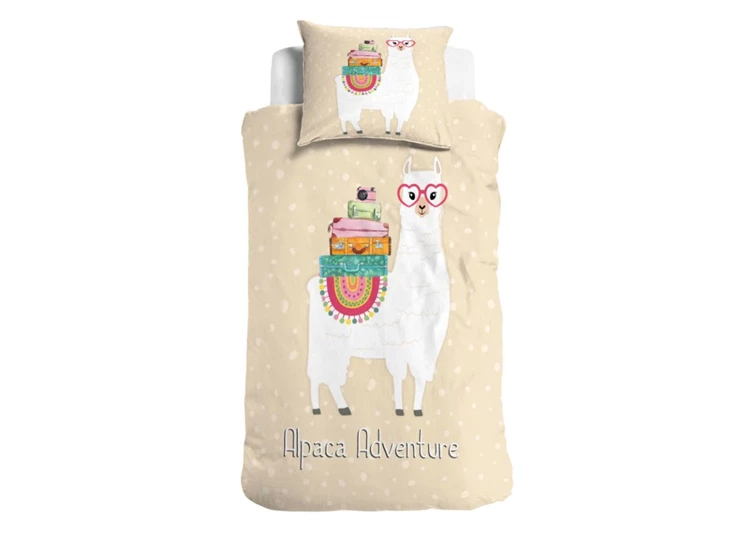 Alpaca adventure- zand- 140*220