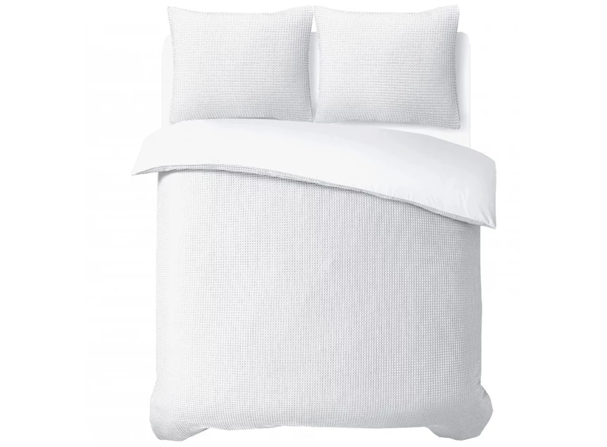 Waffle- wit- 140*220