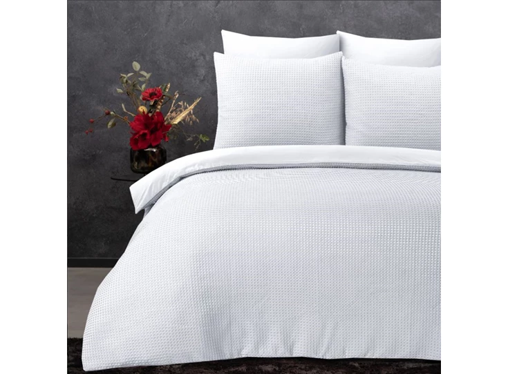 Waffle- wit- 200*220- sfeerbeeld