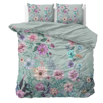 Flore- blauw- 240*220