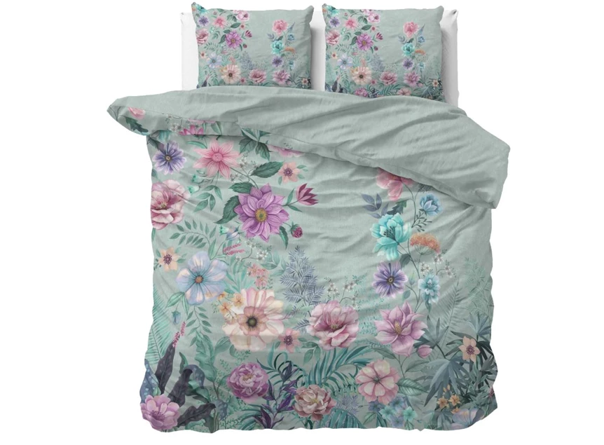 Flore- blauw- 240*220