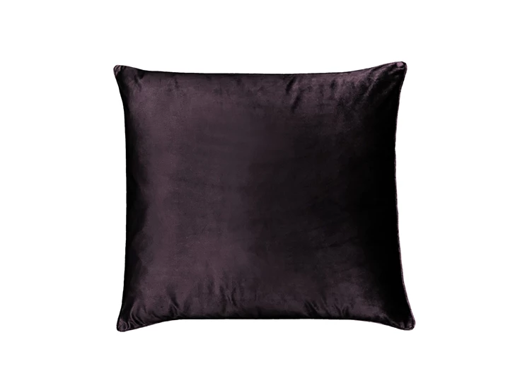 M2037 velvet sierkussen maison maison velvet donkerrood fluweel bordeaux decoratie