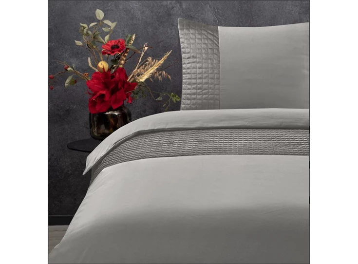 Velvet band- zand/grijs- 240*220- sfeerbeeld