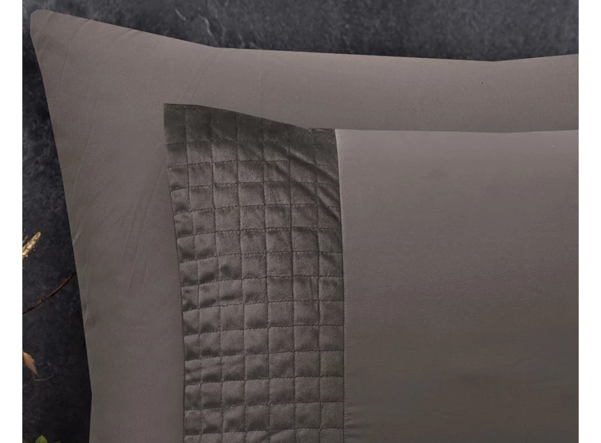 Velvet band- taupe- 140*220- detail