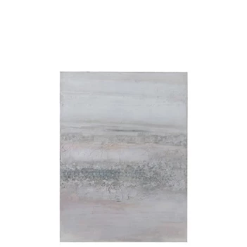 7707 J-line Jolipa schilderij Charlotte canvas/hout zilver/roze