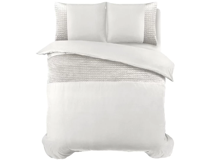 Velvet band- wit- 140*220