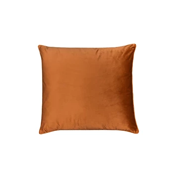 M2035 velvet sierkussen maison maison 50x50cm fluweel cognac