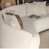 Zijde Zetel sofa 3,5-zit Mogador stof Passe Partout
