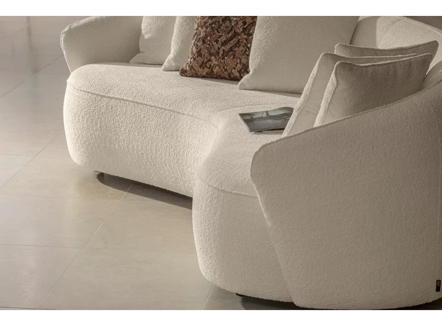 Zijkant Zetel sofa 3,5-zit Mogador stof Passe Partout