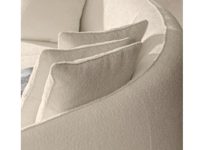 Rugleuning Zetel sofa 3,5-zit Mogador stof Passe Partout