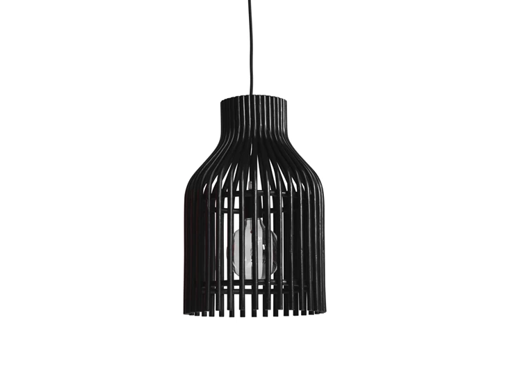 Hanglamp Firefly rotan black LA007 Vincent Sheppard