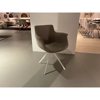 Armstoel Chagall Spining Easy Care Truffle Joli