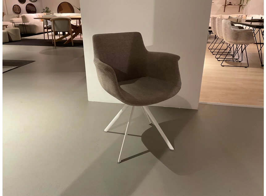 Armstoel Chagall Spining Easy Care Truffle Joli