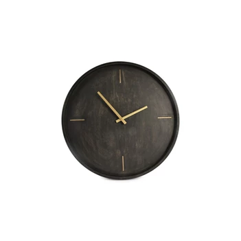 Zone wandklok- Ø51cm- hout