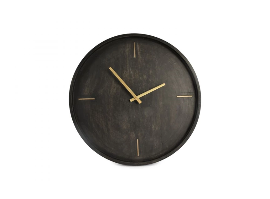 Zone wandklok- Ø51cm- hout