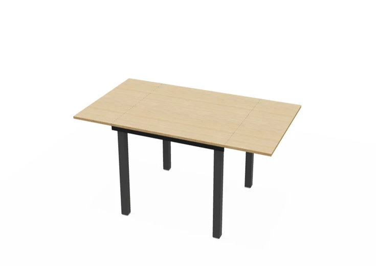 Vienna open 88N ep78 mat antraciet hp81 vicenza verlengbare tafel eik perfecta keukentafel budget