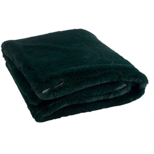 76880 J-line Jolipa plaid cutie donkergroen 130x180cm