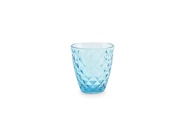 Prisma glazen- 22cl- blauw- 1