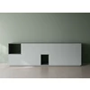 Front Dressoir Capri opstelling 2757 matte lak lichtgrijs Coesel