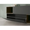 Open Dressoir Capri opstelling 2757 matte lak antraciet Coesel