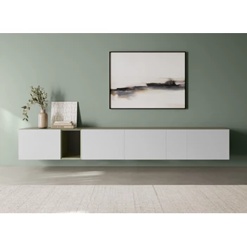 Tv-kast Capri opstelling 976 matte lak wit Coesel