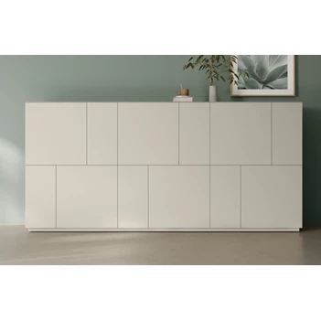 Barkast Capri opstelling 840 matte lak beige Coesel