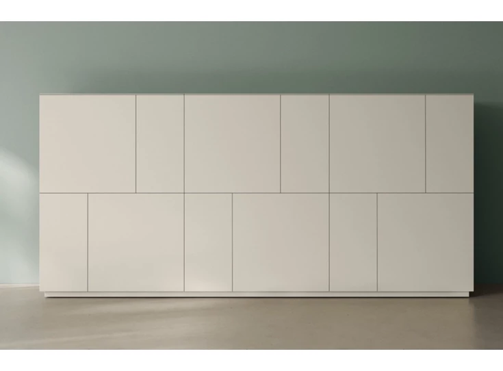 Front Barkast Capri opstelling 840 matte lak beige Coesel