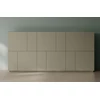 Front Barkast Capri opstelling 840 matte lak olijf Coesel