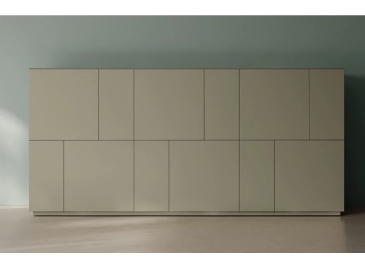 Front Barkast Capri opstelling 840 matte lak olijf Coesel